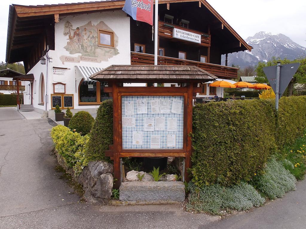 Cafe Pension Eckerbrunn Schönau am Königssee Esterno foto